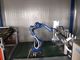 La línea de capa de metal del espray de la precisión del inyector cargamento automático y descarga de productos patentados se puede actuar por los robots