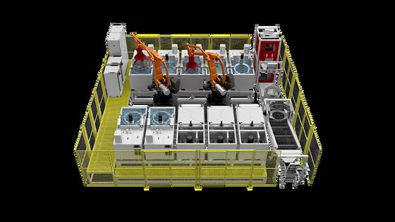 Máquina de limpieza multi-tanque totalmente automática JUNHE®QUDR0180