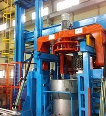 uniformidad de la máquina de capa de la vuelta de la inmersión de la escama del cinc de 350rpm 3300kg/H alta
