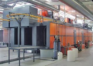 500kg/H que inclina el tipo línea de capa automática de metal sequedad rápida