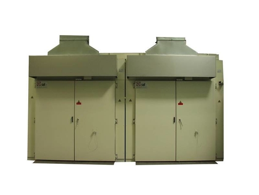 Electrochape controlado automático de la combustión doble del horno de curado