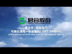 JUNHE® máquina de recubrimiento de escamas de zinc DST S800++ máquina de recubrimiento por inmersión y centrifugado