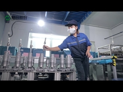 Máquina de recubrimiento para productos de línea de pulverización de precisión y eje del inyector Junhe