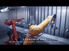 Línea de recubrimiento y pulverización de discos de freno tradicionales Junhe para piezas automáticas