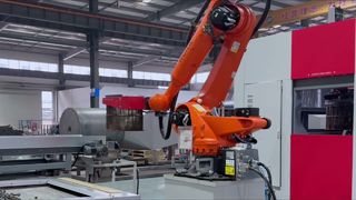 Máquina planetaria de seis cestas + línea de rotación secundaria del horno de curado para clientes brasileños